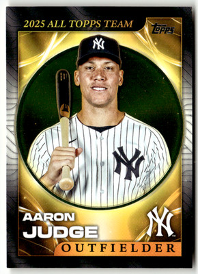 2026 Topps MLB Series One No. ATT-6 Aaron Judge All Topps Team