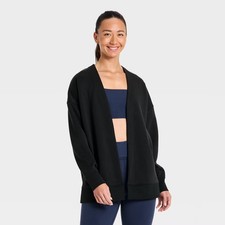 Women Airy Sleek Cardigan - All In Motion Black L