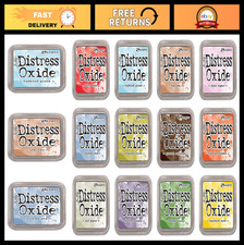 12 Distress Oxide Ink Pads Bundle - Summer 2018 Colors for Crafting  Scrapbooki
