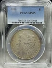 1886 P Morgan Silver Dollar $1 PCGS MS65  Beautiful Toned Coin!!