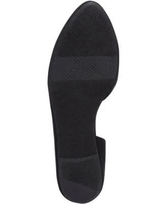 WILD PAIR Mujer Negro Corte Lateral Mabel Puntera Almendra Sin Cordones Ballet Pisos 6.5 M Foto 4 de 4