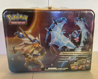 Pokemon 2018 Spring Collector Chest Box Tin Sun And Moon Ultra
