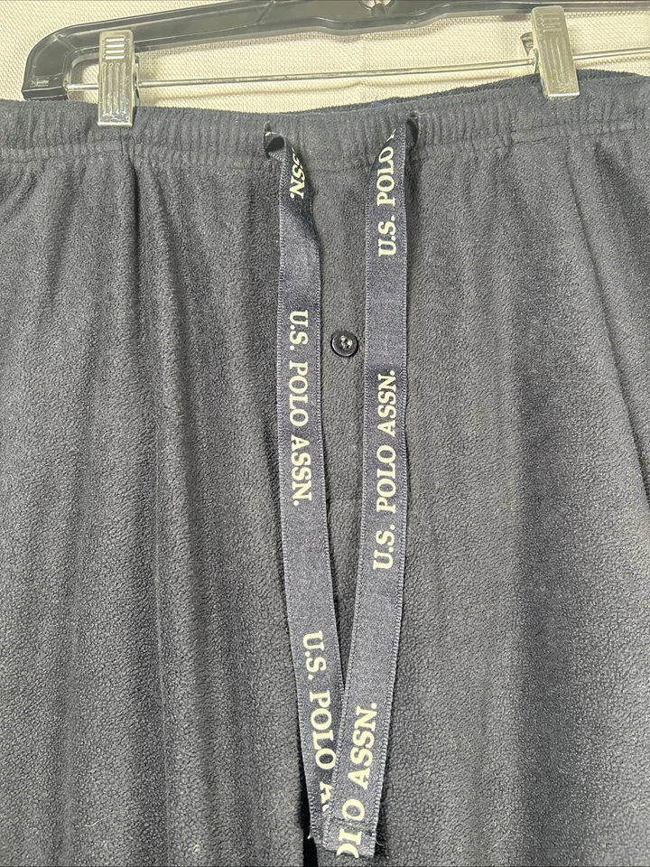 Polo Ralph Lauren Ropa de Dormir Pijama Pantalones Cordón Azul Marino Rojo Poni Talla Grande Para Hombres Foto 2 de 4