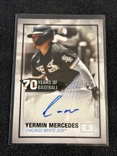 2021 Topps #70YA-YM Yermin Mercedes Autograph 70 Years of Baseball Auto