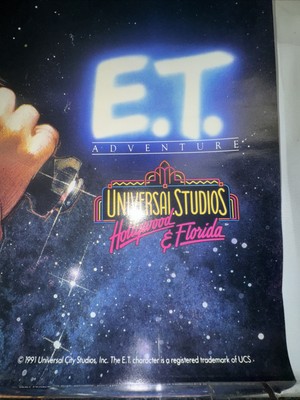 Original E.T. Adventure Universal Studios Attraction 30