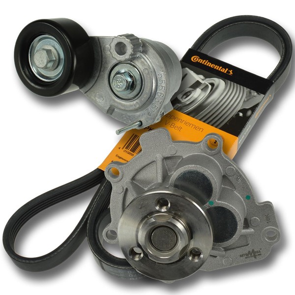 Rep.-Satz Wasserpumpe Mit Keilr.+ Spanner FüR Opel Vectra C Z16XEP Z18XER-image
