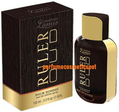 RULER OUD POUR HOMME by CREATION LAMIS MEN 3.3 OZ / 100 ML EAU DE TOILETTE SPRAY