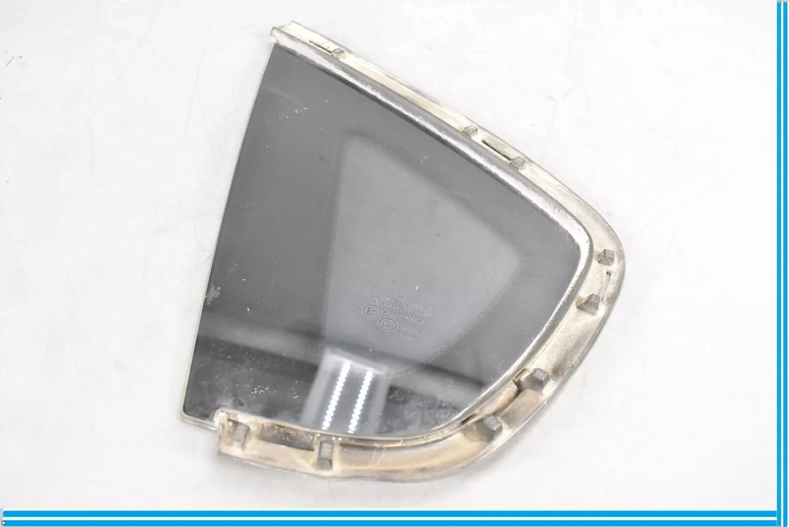 14-22 Maserati Quattroporte M156 Rear Left Driver Side Quarter Window Glass OEM