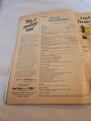 Vintage 1974 October, Good Housekeeping Magazine, Bravest Of