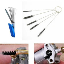 Motorcycle ATV Carburetor Carb Jet Deposit Remove Cleaning Tool Wire Cleaner Set