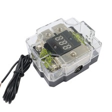 100A Car Audio Amplifier Fuse Holder Power Fuse Distribution Block Splitter