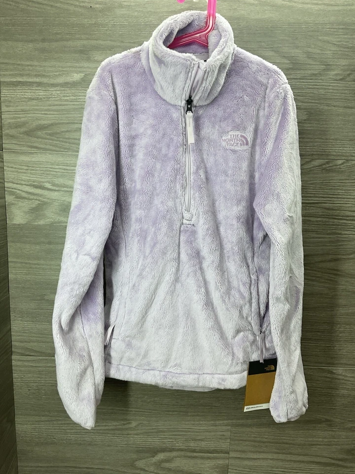 CHAQUETA MUJER THE NORTH FACE NOVEDAD OSITO POLAR CREMALLERA COMPLETA LAVANDA/GRIS TALLA XS