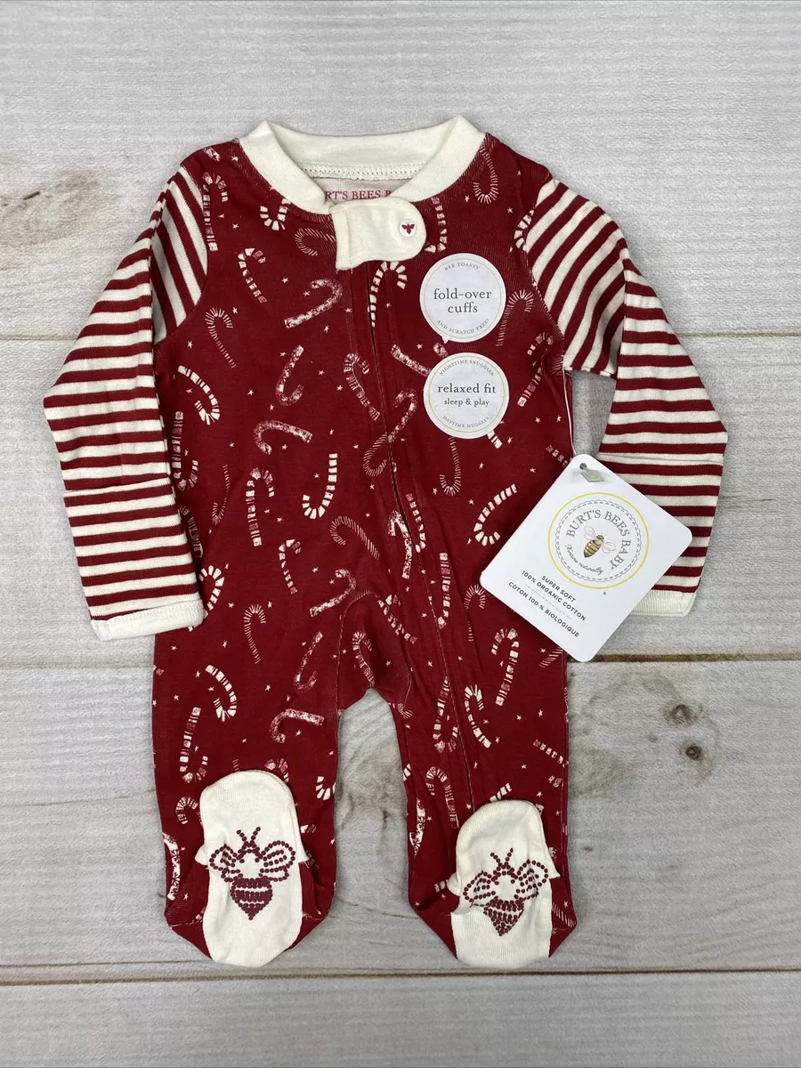 Burt's bees outlet candy cane pajamas