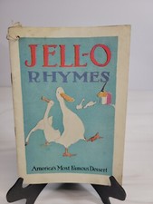 Vintage-JELL-O livre de cuisine rimes-JELL-O publicité crème glacée en poudre