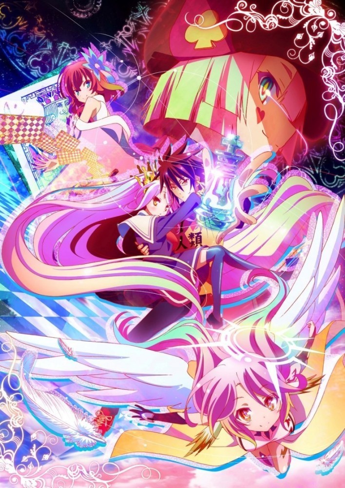 New No Game No Life NEET Blu-ray Box w/Post Card Japan MFXN