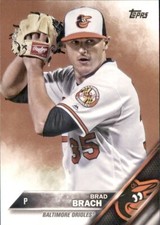 2016 Topps Update Series - Brad Brach Baltimore Orioles #US197