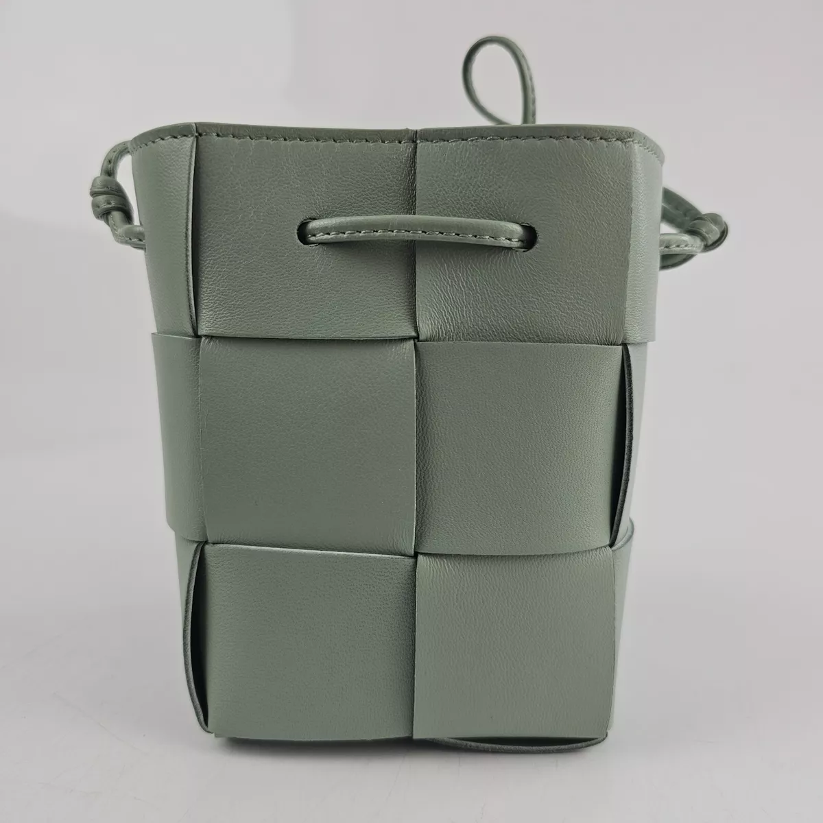 Bottega Veneta Cassette Small Bucket Bag - Green