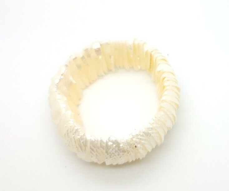 Seashell Stretch Elastic Cuff Bracelet - image 4