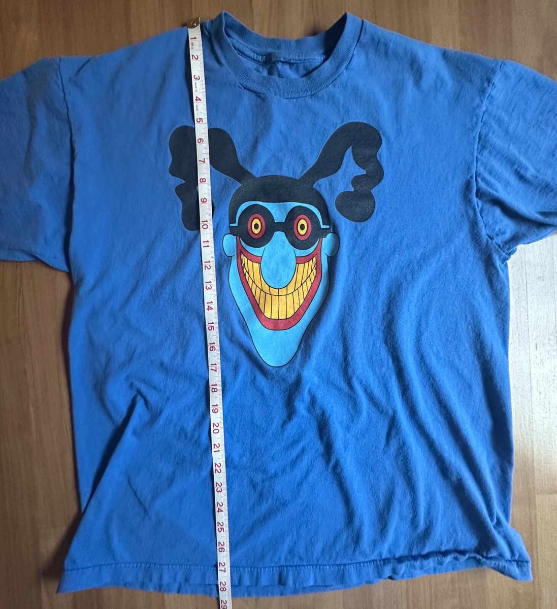 Vintage 1990s Beatles Yellow Submarine Blue Meanie T-Shirt