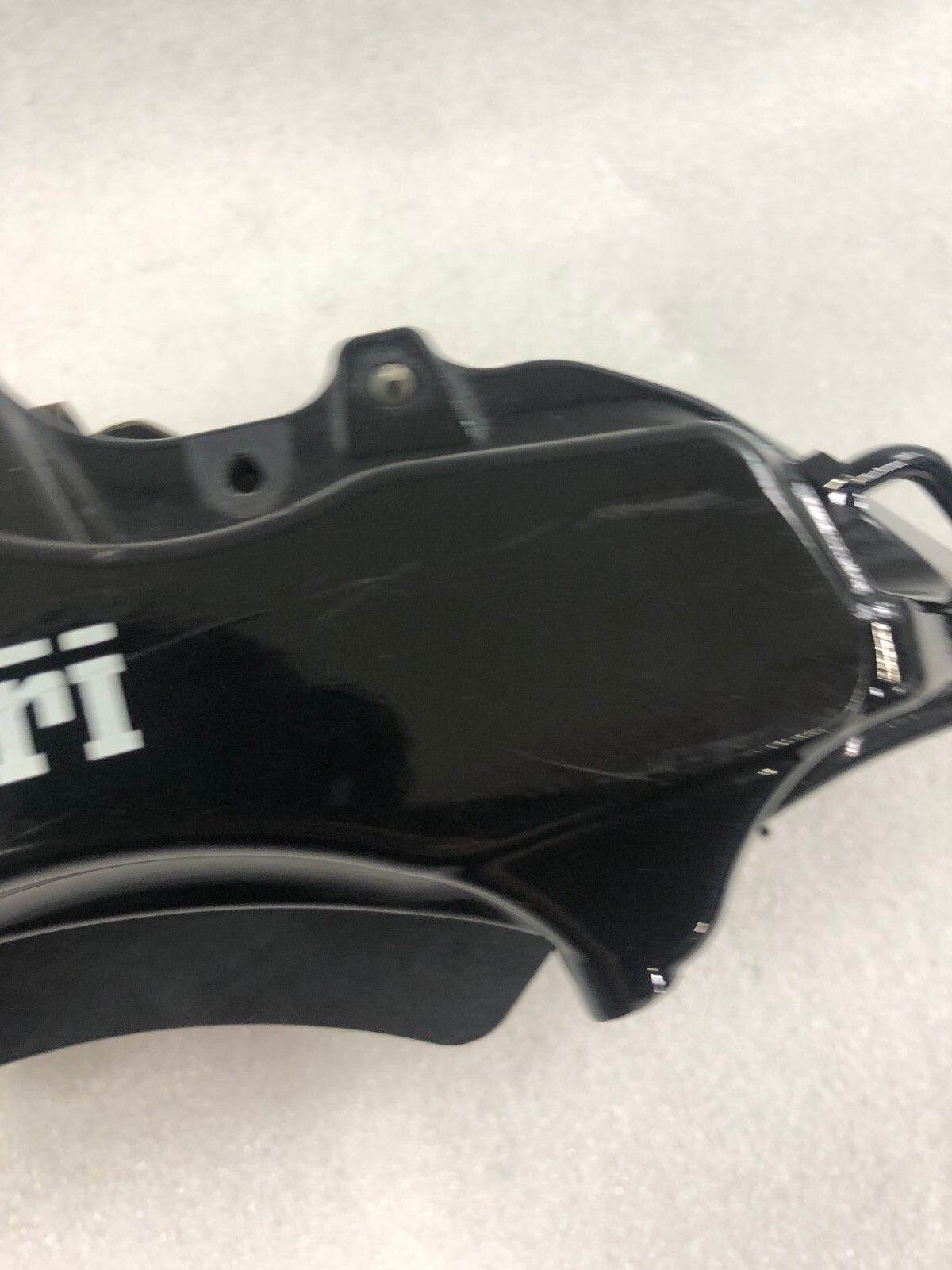 Ferrari 360 Challenge Stradale, Left Front Brake Caliper, Black, CCM P/N 196680