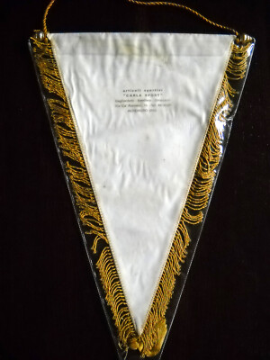 Fanion Gagliardetto Sparta Praga - 90 Years - Wimpel De Collection