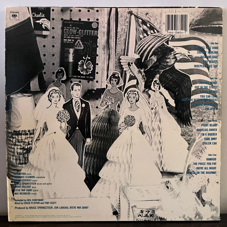 BRUCE SPRINGSTEEN - The River (1980) - 12" Vinyl Record 2xLP - VG+ - Image 2 of 4