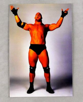 Bill Goldberg WCW 4x6 Wrestling Photo Card New Wrestler WWE HOF