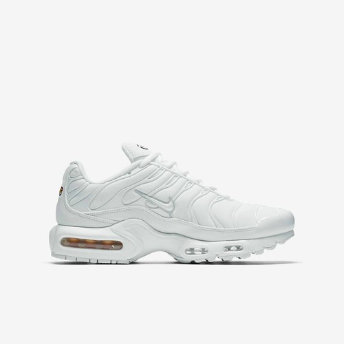 Original Para Mujer Nike Air Max Plus Tn Zapatillas Blancas 605112 110 |  eBay