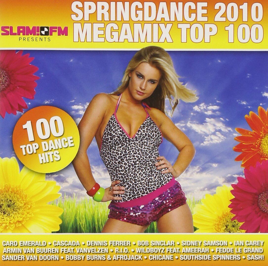 VARIOUS ARTISTS Springdance 2010 Megamix Top 100 (CD) (UK IMPORT)