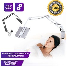 Universal Adjustable Lazy Tablet Stand for Bed,Desk Mount For iPad iPhone
