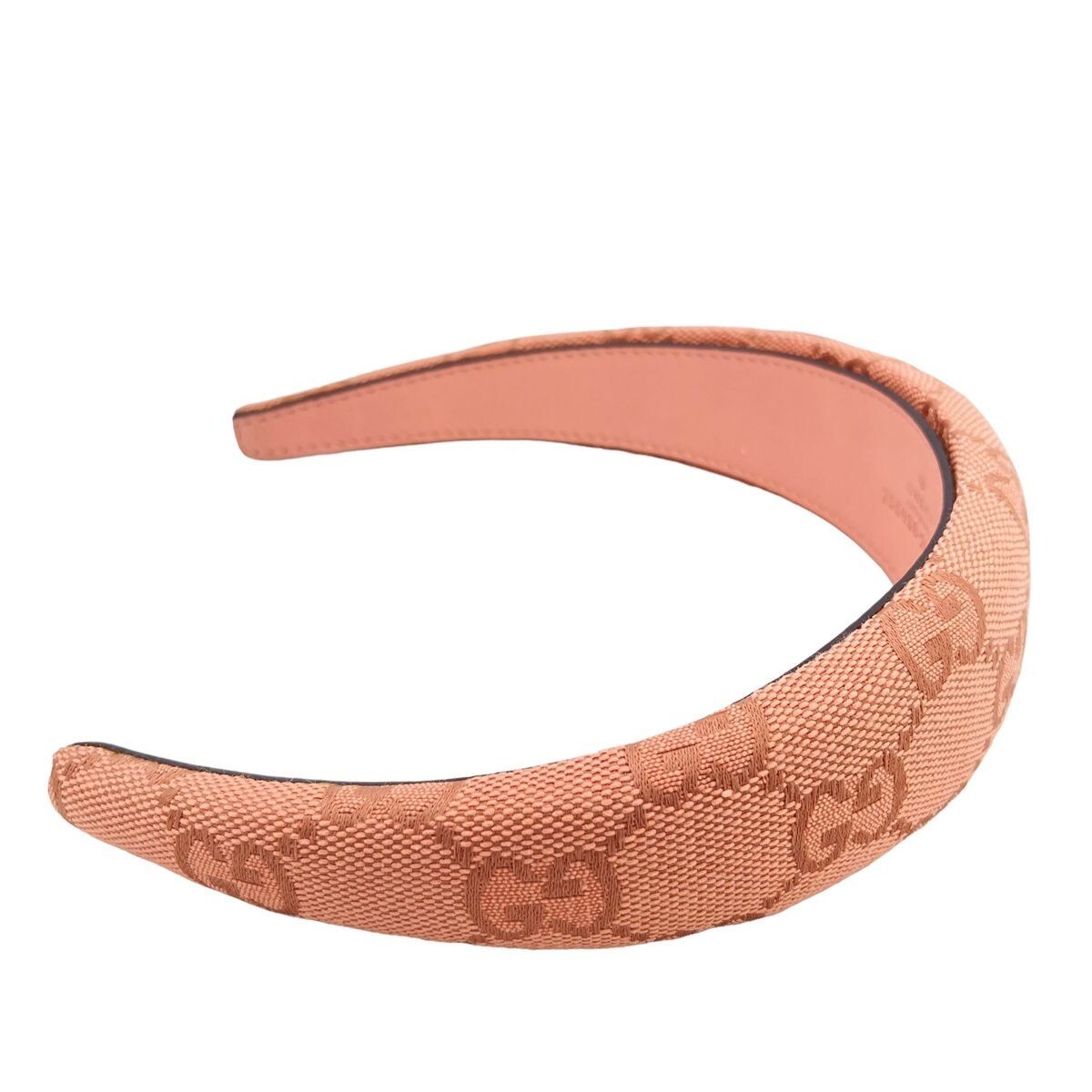 Authentic Gucci Vintage GG Monogram Headband Canvas Pink | eBay
