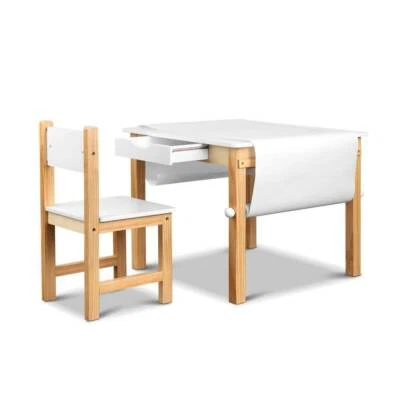 New Artiss Kids Art Table And Chair Set Study Children Furniture