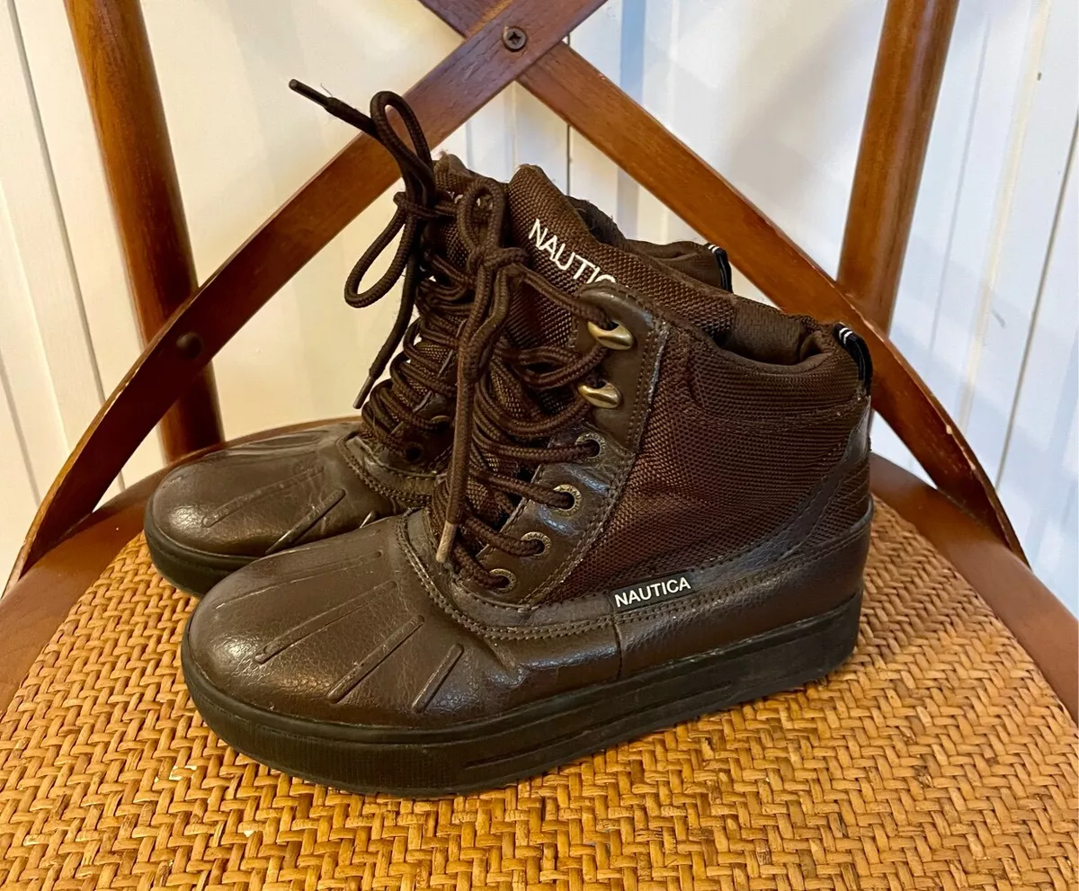 Boys nautica hotsell boots