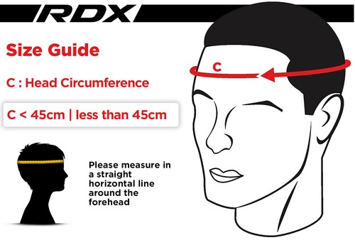 Boxing Headgear by RDX, MMA Head Guard for Kids, Muay Thai and Kickboxing - Picture 5 of 15
