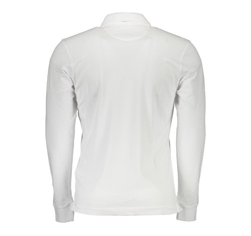 LA MARTINA Polo Manica Lunga Logo Bianco Uomo Tg 2XL - Imagen 3 de 3
