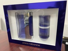ULTRAVIOLET MAN PACO RABANNE 2 PIECES SET :3.4 EDT Spray 2.1 oz Deodorant Stick