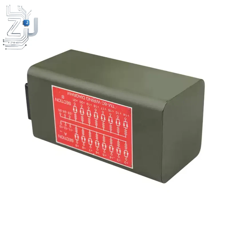 TM-8C S/N1004-28 SAFT Satellite Communication System Battery 9V Battery Pack New - Image 4 of 4