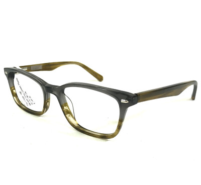 Penguin Eyeglasses Frames THE CLYDE GR Clear Brown Grey Horn Rim 50-18-140