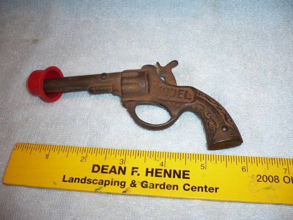 pistola de ferro fundido "modelo" Stevens circa 1900 tiro único - Imagem 2 de 3