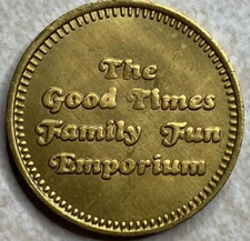 The Good Times Family Fun Emporium Wizard Slot Game Play Arcade Token T7244