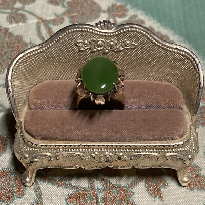 VINTAGE jade oval cabochon ring 18k彫刻 s-l400.jpg