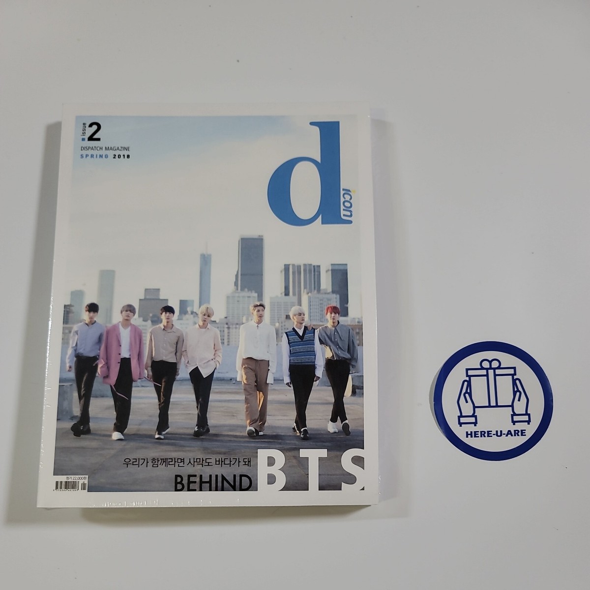 アイドル BTS Dicon dispatch magazine spring 2018 NEW BTS Dicon 2018 behind Dispatch Magazine Full package
