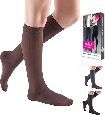 mediven for women vitality, 20-30 mmHg, Calf High Stockings, Closed Toe