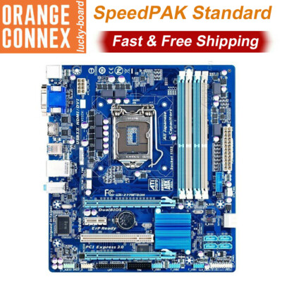 LGA 1155 Gigabyte GA-Z77M-D3H Motherboard Intel Z77 DDR3 Memory On-Board Audio