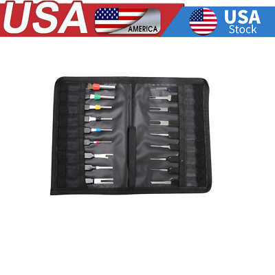 18pc Terminal Extractor Set For Car Electrical Wire Repair Tool Kit