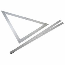 Folding Frame Square 1200mm Light Aluminium Metric & Imperial