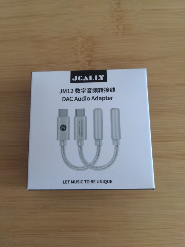 JCally JM12 USB-C (Type C) DAC KT02H20 32bits 384kHz 3.5mm