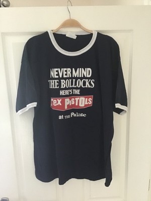 Sex Pistols 2002 Palace Concert Tour T-Shirt Rare Punk Rock Large Graphic