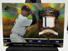 2006 SP Legendary Cuts - Baseball Chronology Tony Gwynn #BC-TG Materials (MEM)