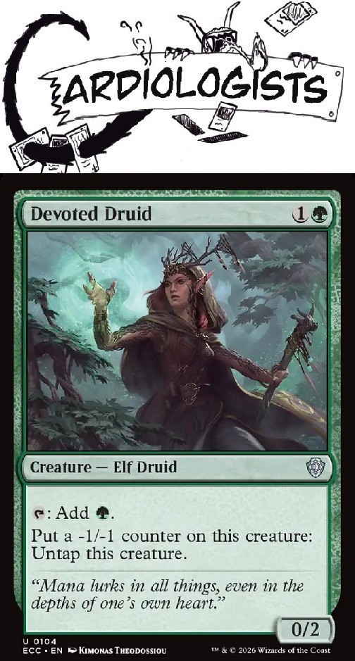 Devoted Druid | Magic the Gathering | Lorwyn Eclipsed Commander | NM